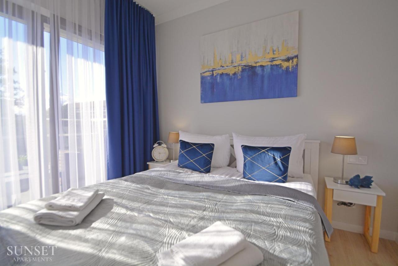 Sunset Apartments - Kormoran - Plaza 300M Świnoujście Exteriör bild