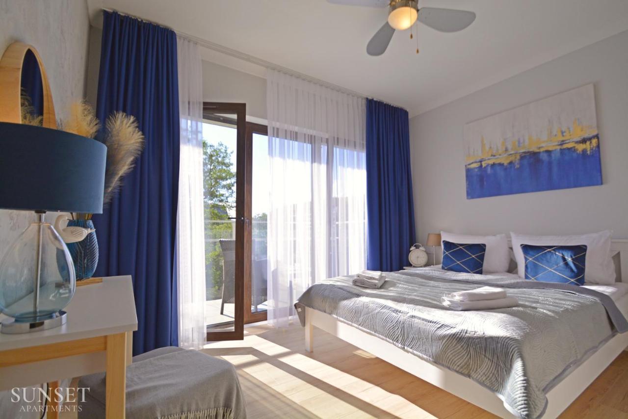 Sunset Apartments - Kormoran - Plaza 300M Świnoujście Exteriör bild